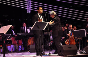 أحمد سعد في الحفل