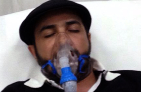 محمد رجب في المستشفى منذ قليل