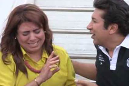 هاني رمزي يحاول مصالحة نشوى مصطفى