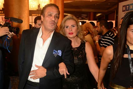 يسرا والمنتج محمد العدل