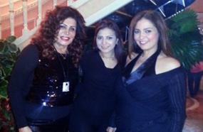 نجوى فؤاد مع نهلة سلامة