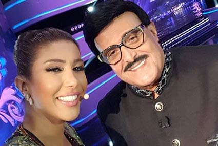 سمير غانم مع أروى في برنامج &quot;الليلة دي&quot;