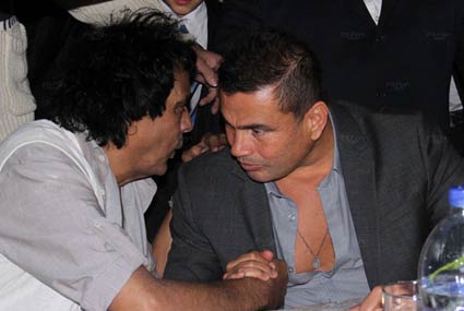 عمرو دياب ومنير