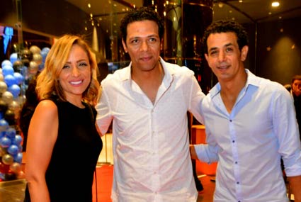 حمزة العلي وريم البارودي