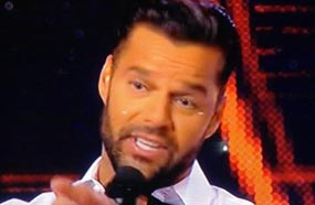 ريكي مارتن على مسرح &quot;The Voice&quot;