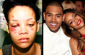 ريانا وهي مضروبة منذ أربع سنوات والآن مع براون