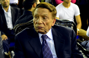 عادل إمام في عزاء خالد صالح