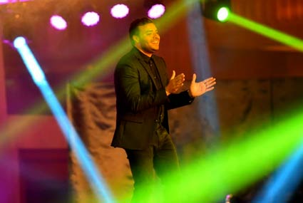 رامي صبري‎ في الحفل