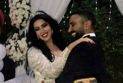 رقصة أحمد سعد وسمية الخشاب