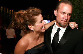 ساندرا بولوك وزوجها