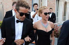 سكارليت يوهانسون وخطيبها