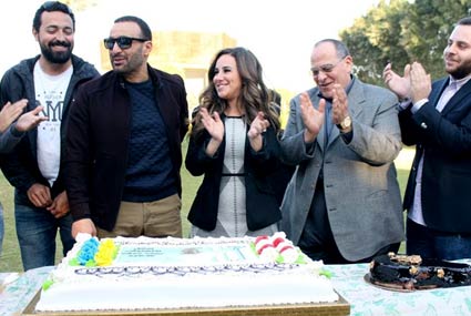 أحمد السقا وشيري عادل وصادق الصباح المنتج