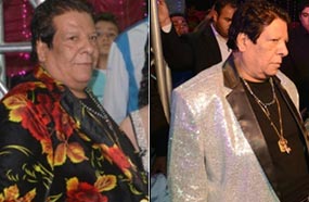 هكذا أطل شعبولا في زفاف حفيدته