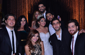 صورة تجمع أغلب المشتركين المصريين ببرنامج Star Academy وهم: سالي أحمد وأحمد عزت ونيس ومحمد قماح ومروة نصر وراقية إبراهيم