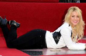 شاكيرا ونجمتها