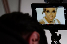 صورة لشيرين من كواليس كليب &quot;كلي ملكك&quot;