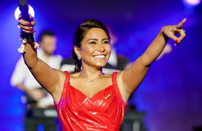 شيرين سعيدة بجمهور قرطاج