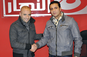 كواليس توقيع شيتوس مع النهار رياضة