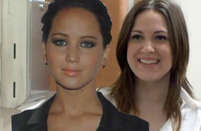 &quot;كيتي&quot; قبل أن تصبح شبيهة بجينيفر لورانس