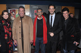 بطل فيلم &quot;قط وفار&quot; محمود حميدة مع خالد أبو النجا وسيد رجب ومنال سلامة