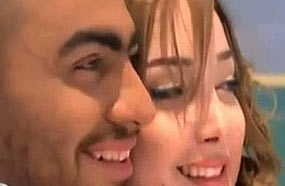 تامر حسني وزوجته