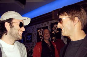 توم كروز مع شريف رمزي