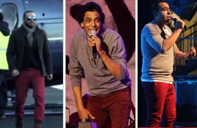 عدوية ينضم لنادي &quot;البنطلون الأحمر&quot; 