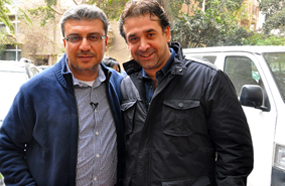  كريم عبد العزيز مع عمرو الليثي