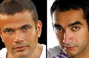 عمرو دياب ونادر حمدي