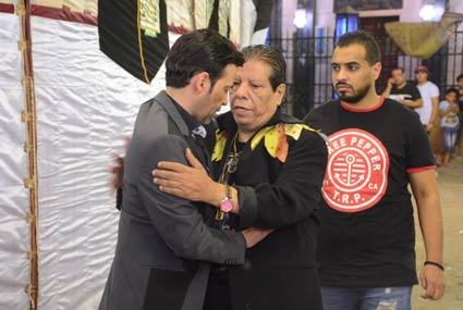 شعبان عبد الرحيم في أول ظهور مع سعد الصغير بعد صلحهما 