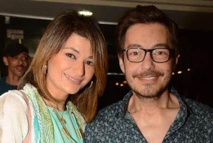 أحمد زاهر وزوجته