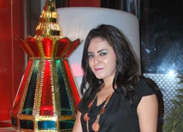 ياسمين أثناء الحفل