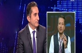 باسم يوسف يسخر من تامر أمين في إحدى الحفلات