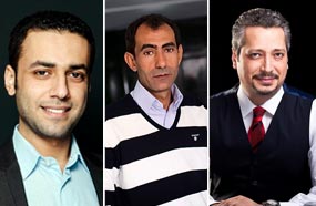 تامر أمين ويسري فودة وأحمد خير