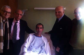 يسري فودة مع مجدي يعقوب