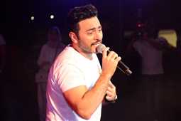 بالصور والفيديو- الظهور الأول لتاليا ابنة تامر حسني.. هكذا احتفلت بعيد ميلاده