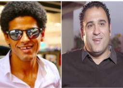 حمدي الميرغني يهنئ أكرم حسني على "البدلة"