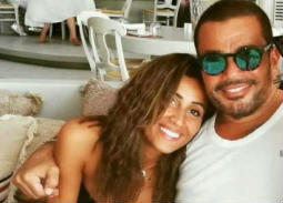 عمرو دياب ودينا الشربيني.. مشاهد رومانسية متكررة.. إليكم التفاصيل