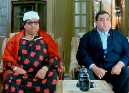 صورة نادرة من كواليس فيلم "الناظر"