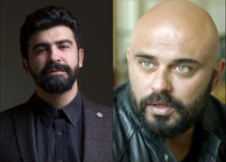 محمد عبد المعطي في جلسة عمل مع أحمد صلاح حسني لمسلسله الجديد