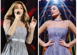نوال الزغبي بنفس فستان إيميه صياح.. أيهما الأجمل؟
