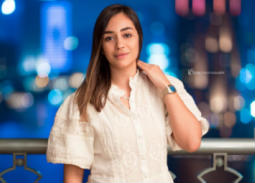 7 معلومات عن راندا رياض خطيبة محمد الشرنوبي