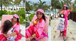 إسراء عبد الفتاح في المالديف