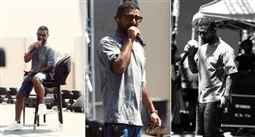 بروفات حفل أحمد سعد في الأردن