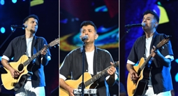 حفل حمزة نمرة في المسرح الروماني