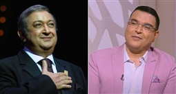 نور الشريف والناقد محمد شوقي