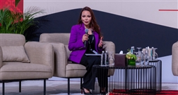 أسما إبراهيم في قمة فوربس للمرأة 2025