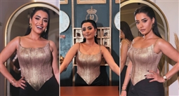 نانسي صلاح في العرض الخاص لفيلم قصر الباشا