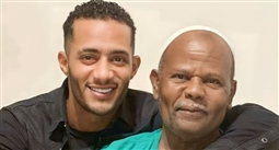 محمد رمضان ووالده