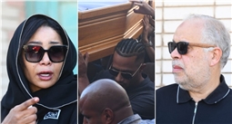 جنازة والد محمد رمضان